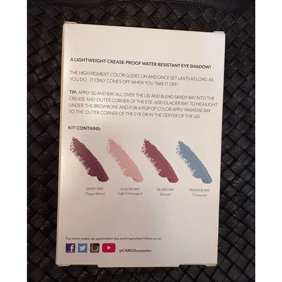 Cargo Cosmetics - NWTIB - Havana Swimmables Long Wear Eye Shadow Stick Kit. - Picture 3 of 16